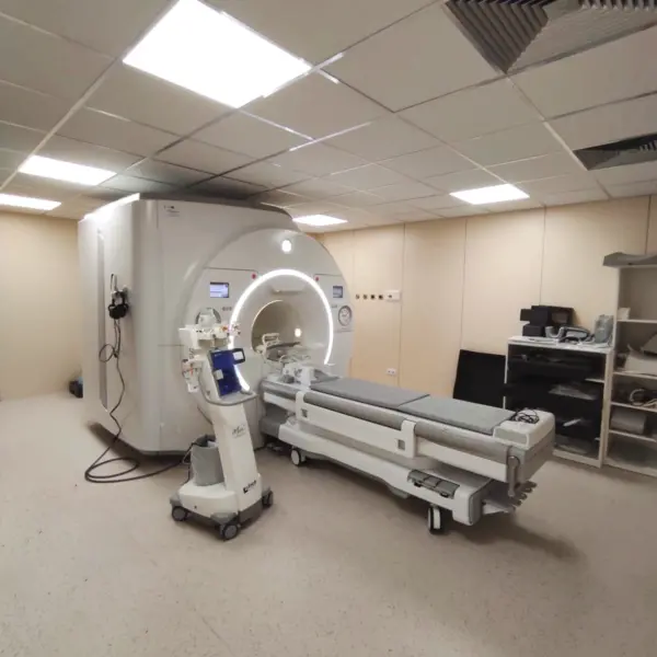 Máquina de resonancia magnética en el Hospital de Arrixaca
