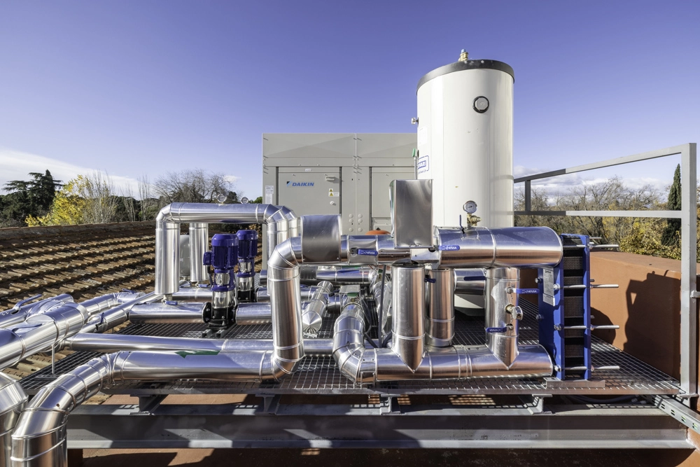 Sistemas de climatización y eléctricos del Hospital universitario Niño Jesús Madrid.